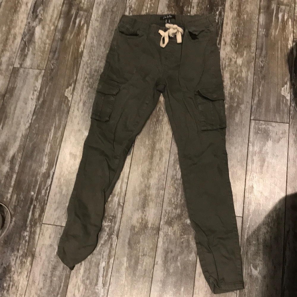 Skinny cargo/jogger pants